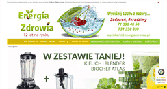 Desktop Screenshot of energiazdrowia.pl